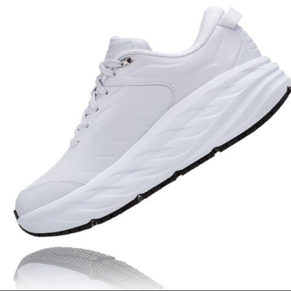 HOKA Women’s Bondi SR Sneakers White: Size 8.5 - Picture 2 of 14